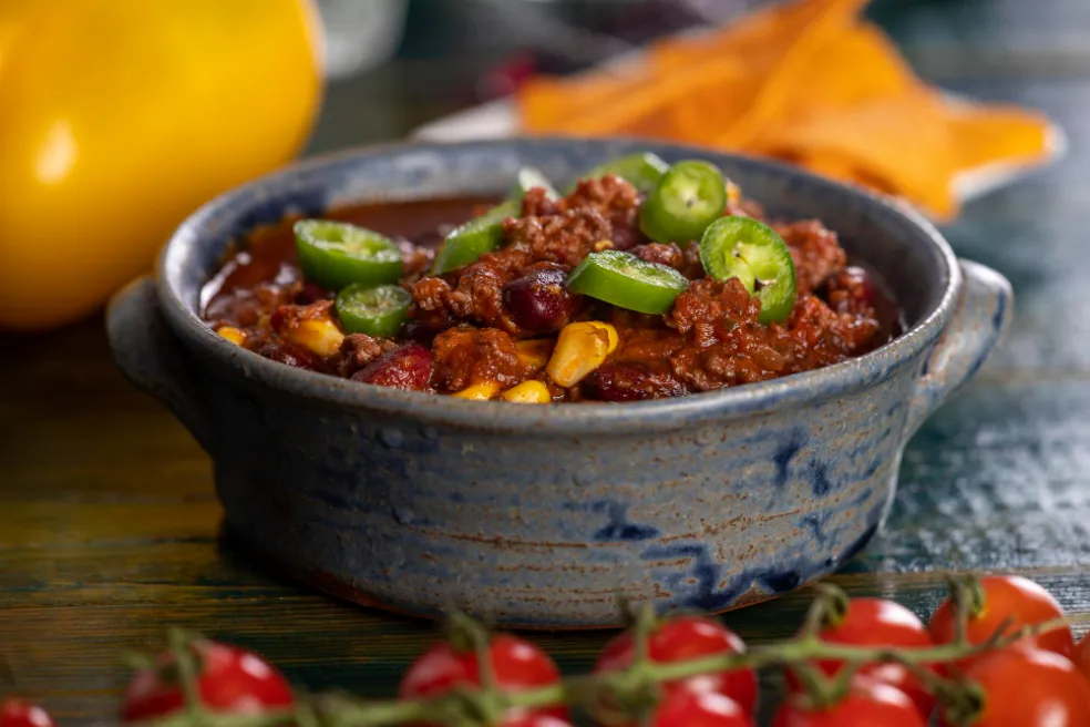 základné ingrediencie na chilli con carne