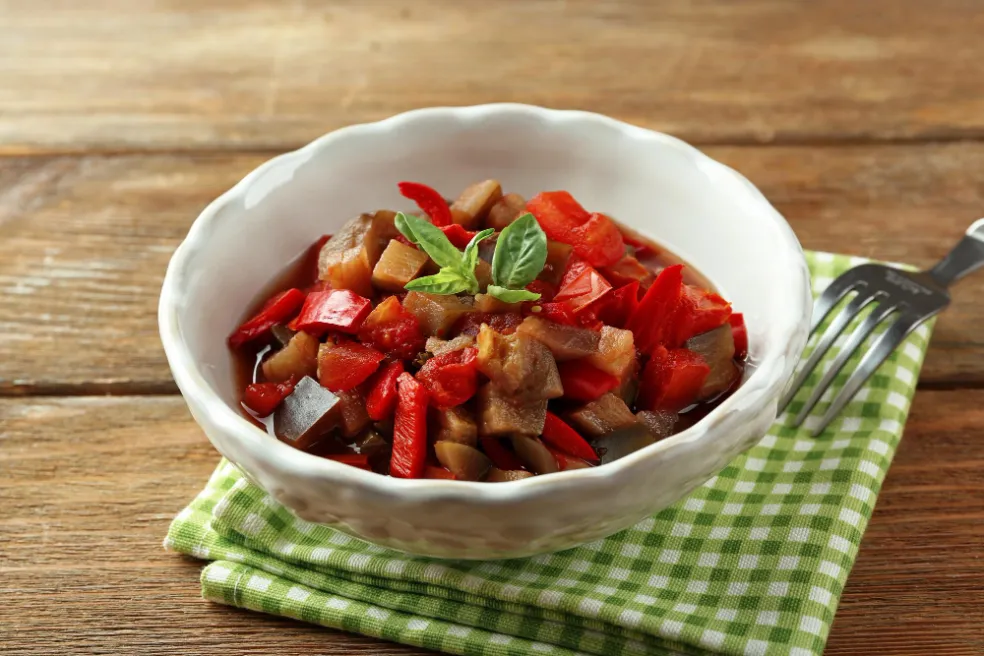 príprava ratatouille