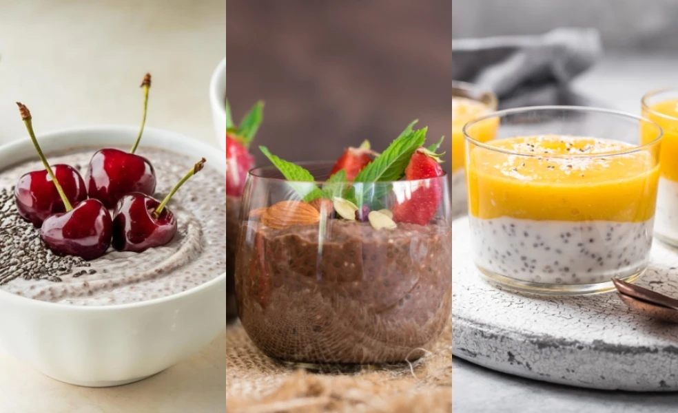 recept na chia puding