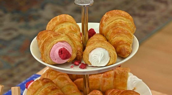 RECEPT: Kornútky z lístkového cesta s krémom z Pečie celé Slovensko