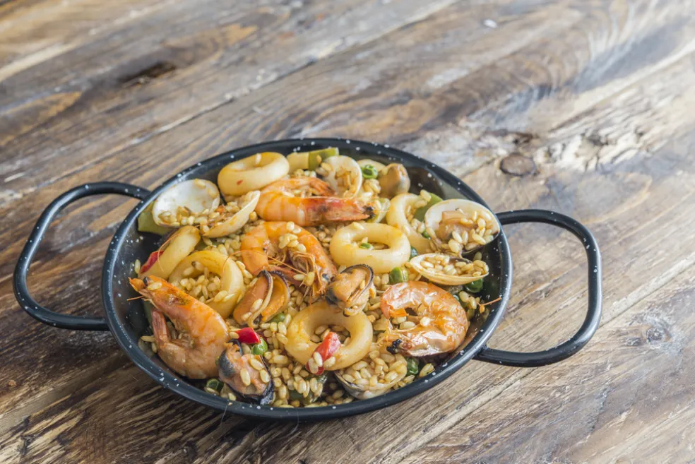 recept na paellu