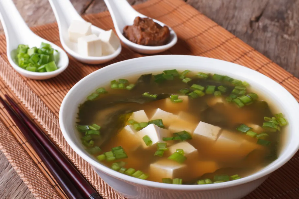 miso polievka