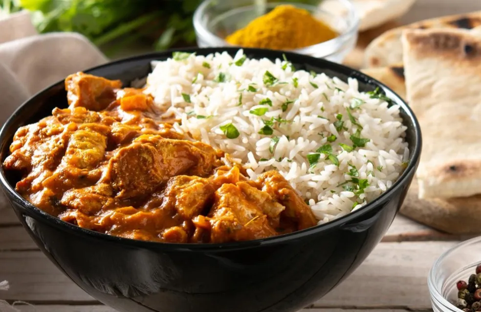 Ingrediencie na chicken tikka masala