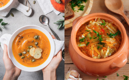 vegetariánske polievky