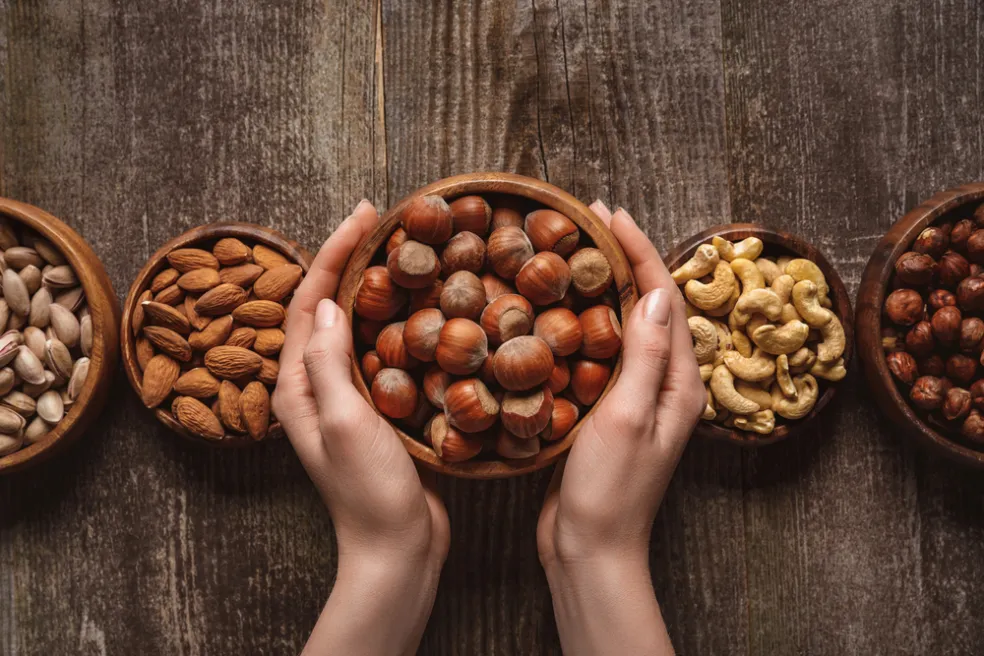 druhy orechov