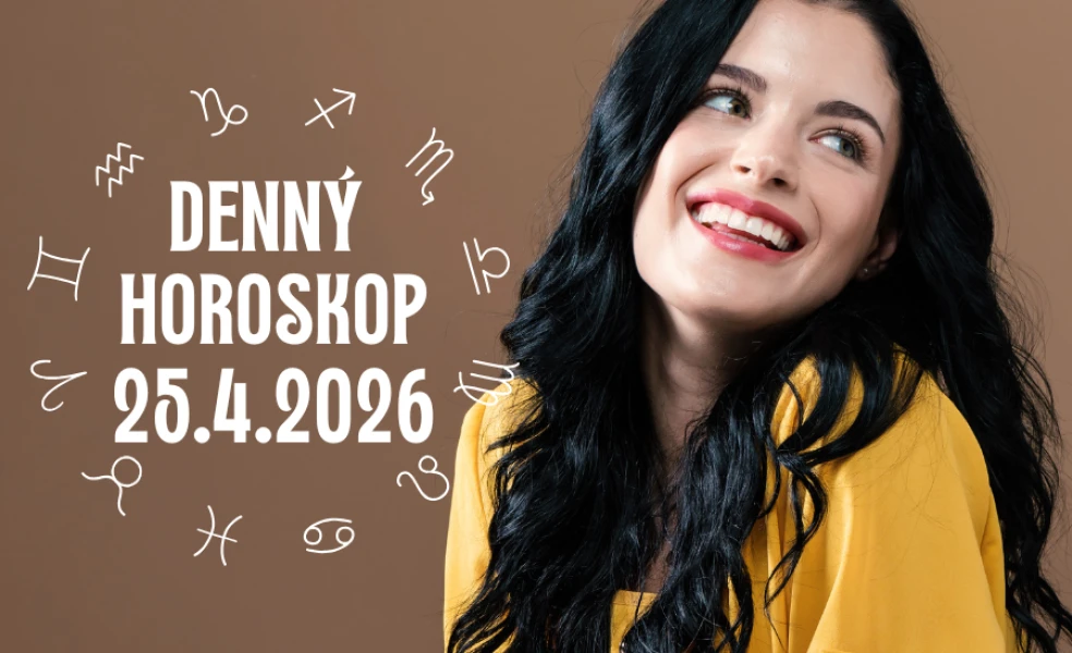 Horoskop na dnes 25 apríl 2026